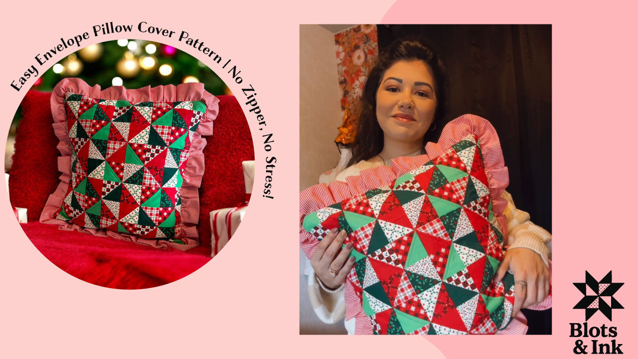 FREE* Envelope Pillow Cover PDF Pattern