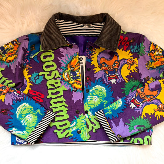 Cropped Goosebumps Jacket
