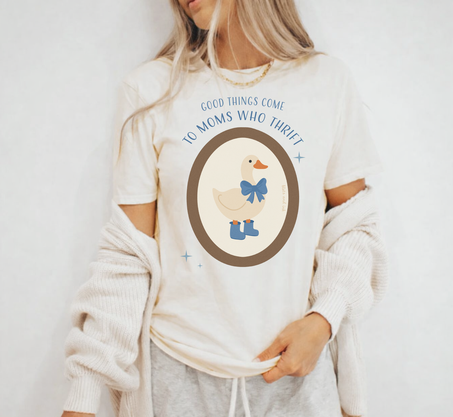 Good Things Come to Moms Who Thrift Tee