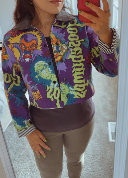 Cropped Goosebumps Jacket
