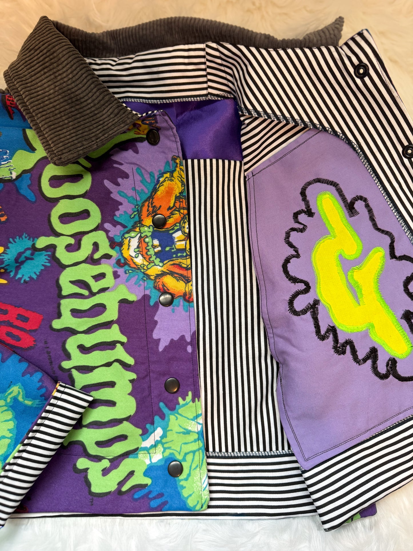 Cropped Goosebumps Jacket